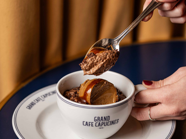 Le Grand Café Capucines LA MOUSSE CHOCOLAT DU GAND CAFÉ