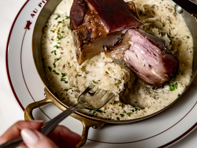 Au Pied de Cochon Petit jarret de cochon