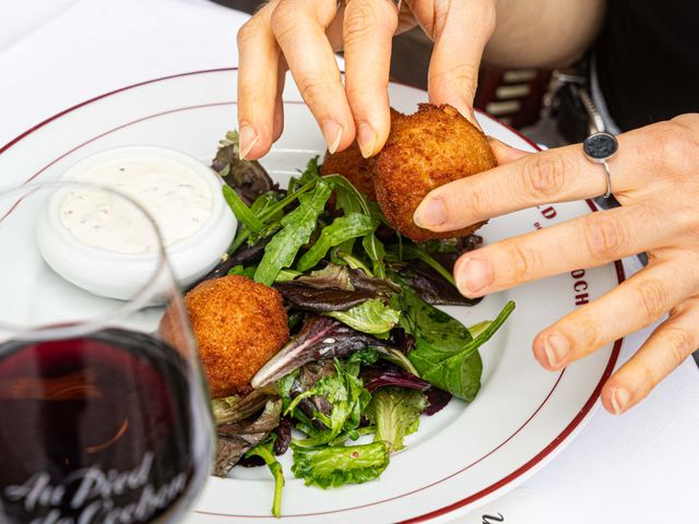 Au Pied de Cochon Croquettes de cochon
