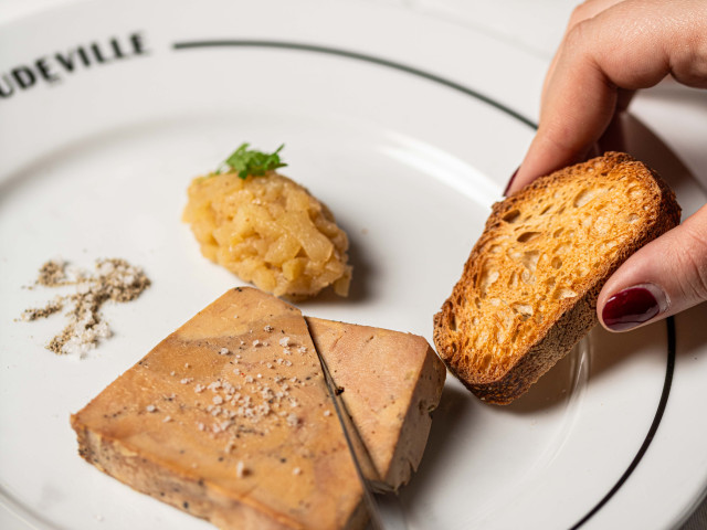 Brasserie Vaudeville FOIE GRAS DE CANARD FRANÇAIS