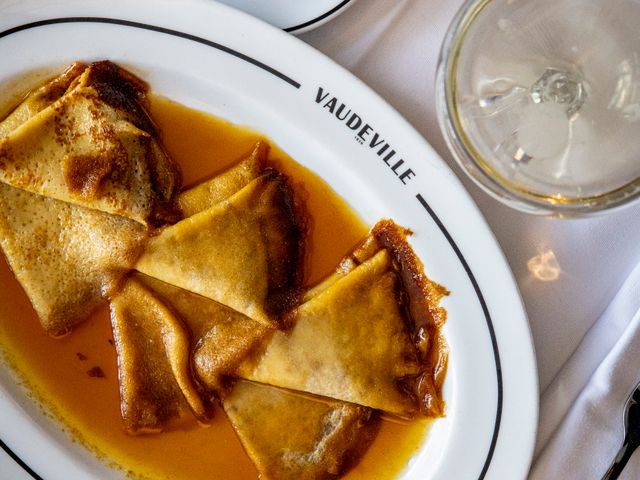 Brasserie Vaudeville Crêpes Suzette