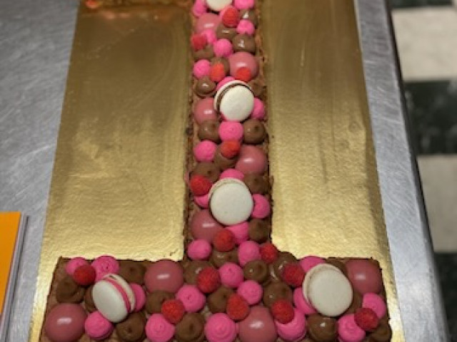 L'Atelier des Saveurs Number cake, réalisé par nos soins
