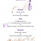 Menu Spécial Terrasse en Fête Menu Spécial Terrasse en Fête