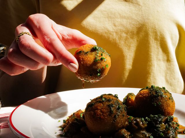 Les Deux Stations Croquettes de féta