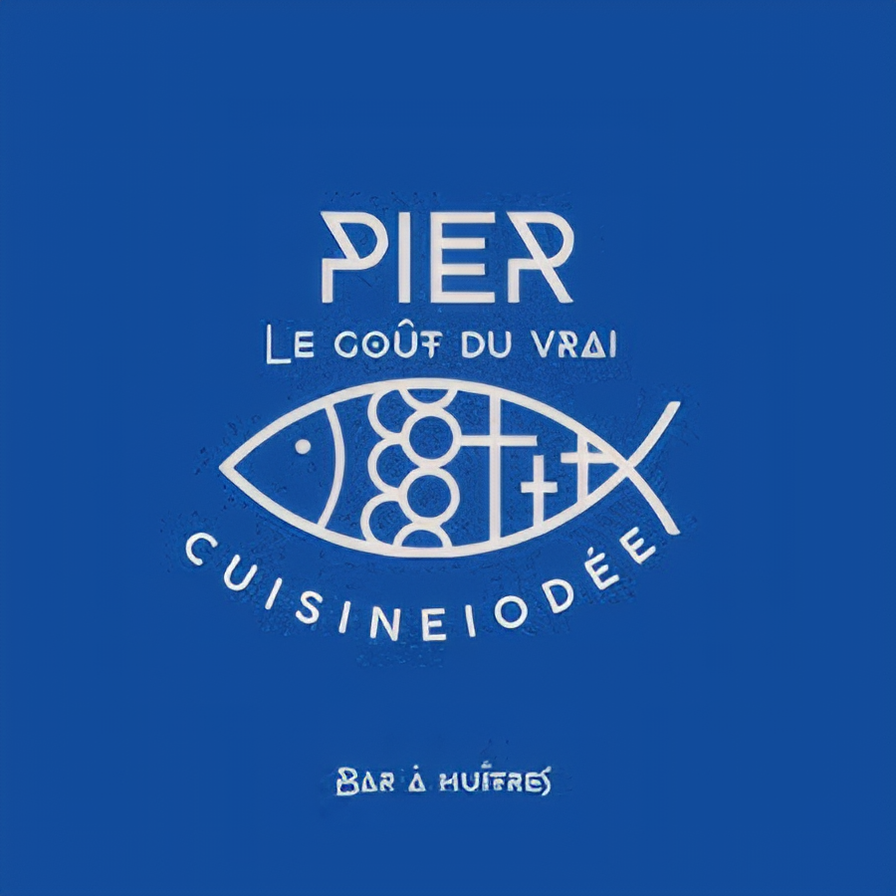 Logo Pier - Le goût du vrai - Cuisine iodée