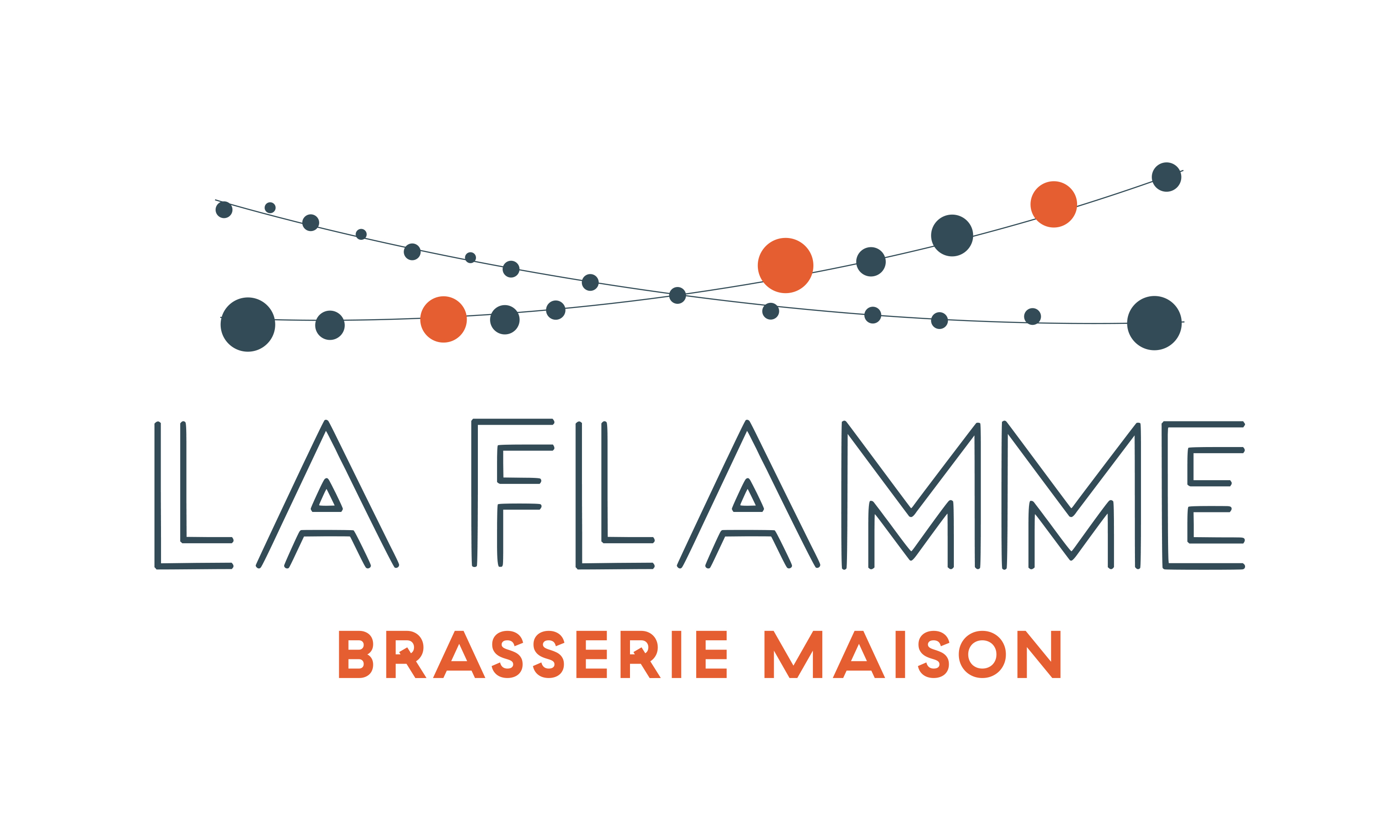 Logo La Flamme - Brasserie Maison