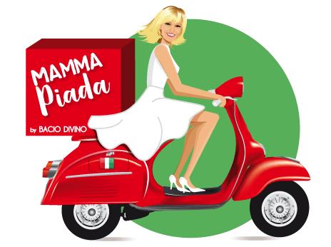 Logo Mamma Piada  by Bacio Divino