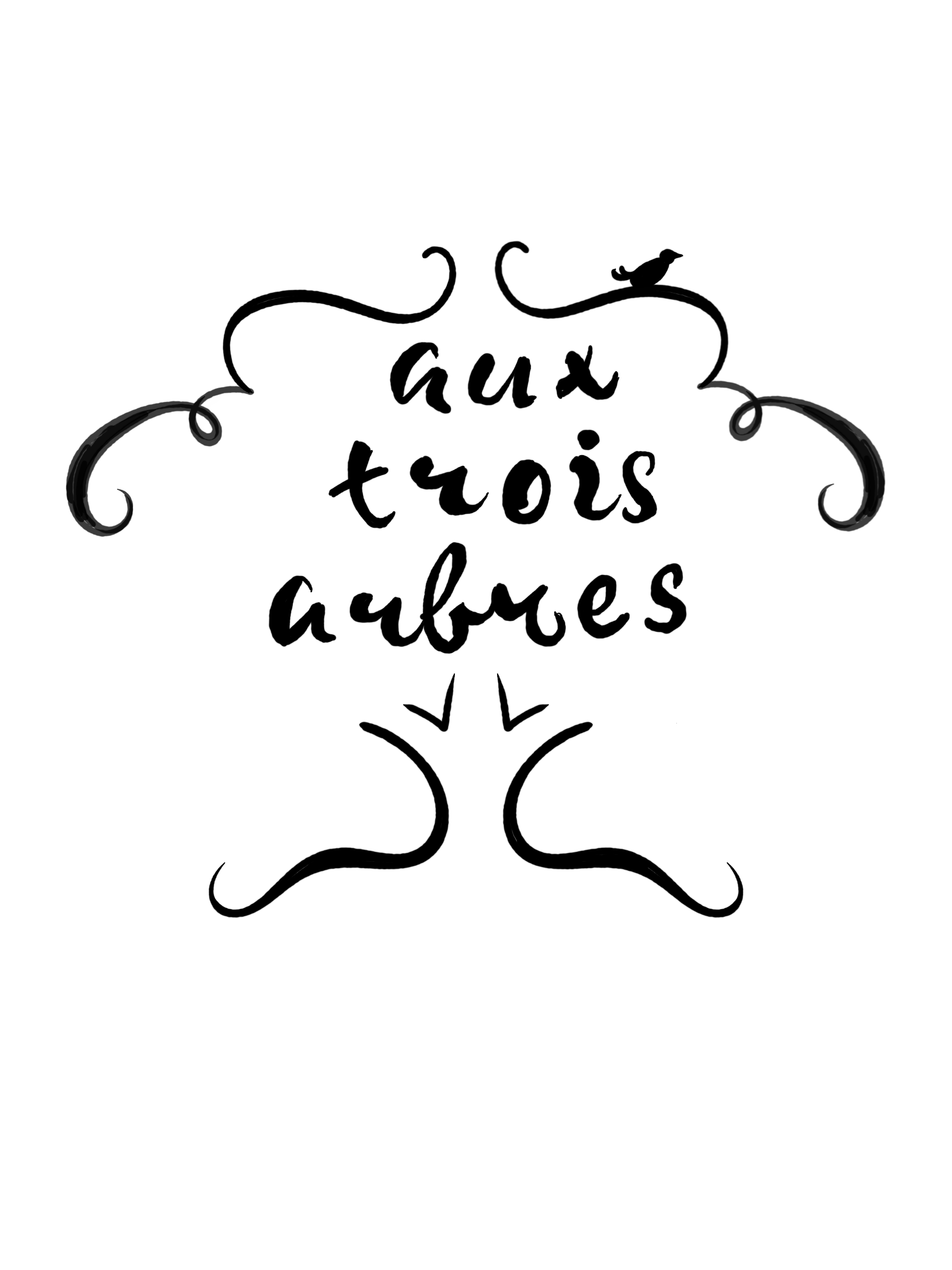 Logo Aux trois arbres
