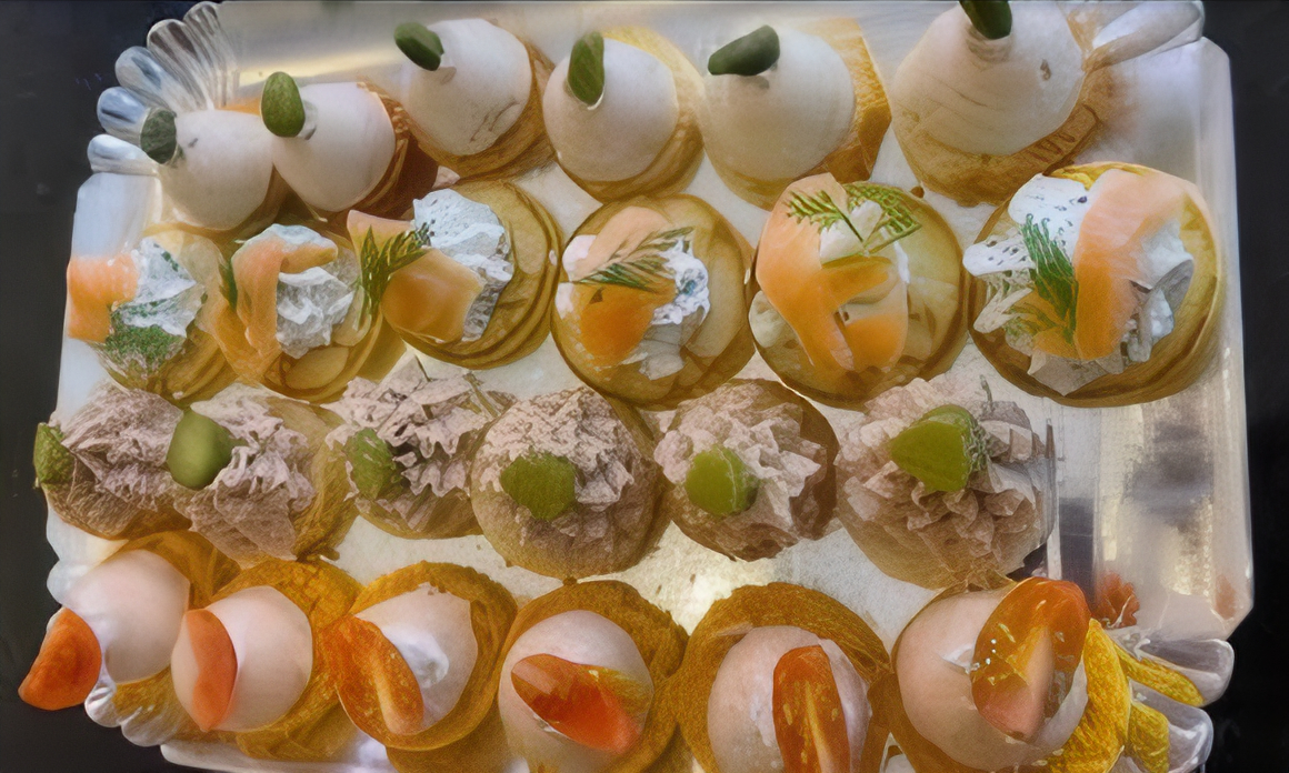 Le Petit Gauchin Plateau toasts froids prestige