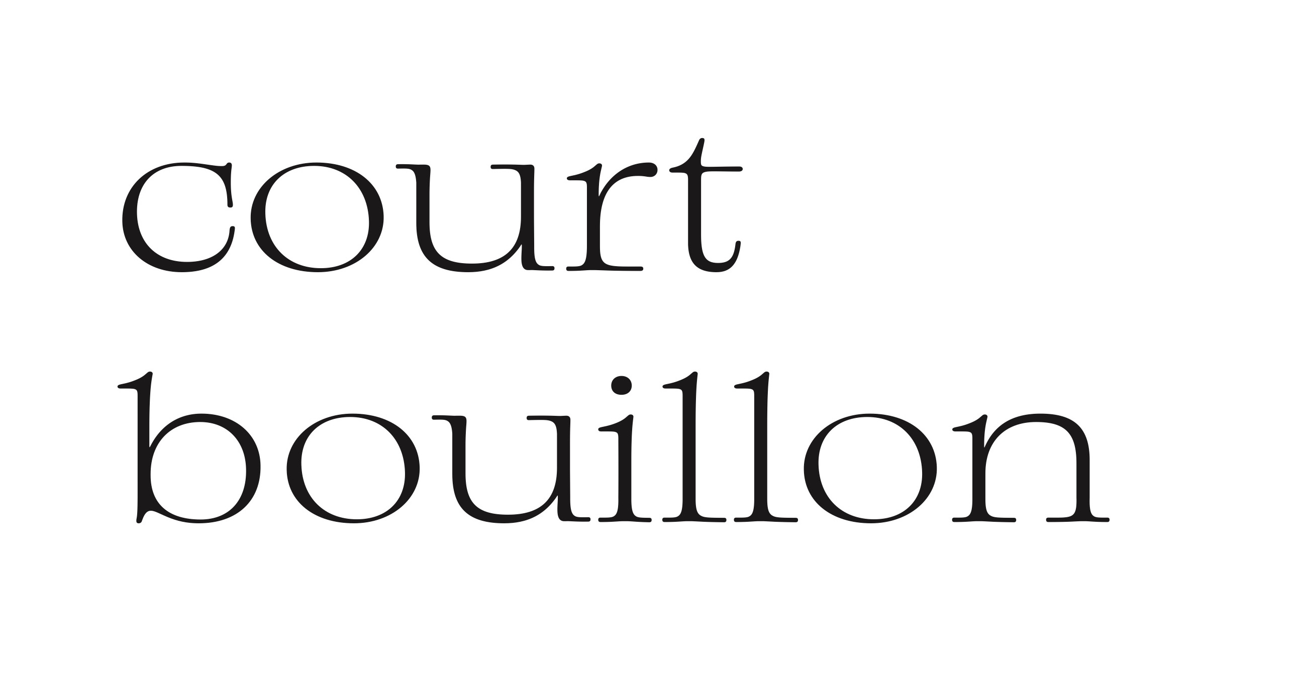 COURT BOUILLON