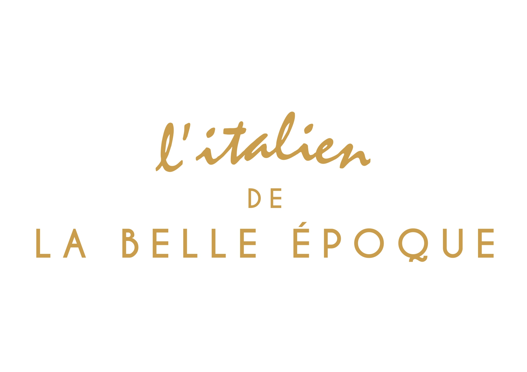 Logo L'Italien de la Belle Epoque