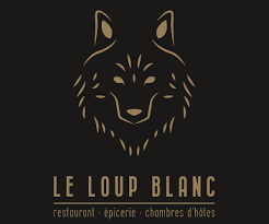 Logo Le Loup Blanc - Restaurant Gastronomique, Chambres d'Hôtes, Epicerie Locavore