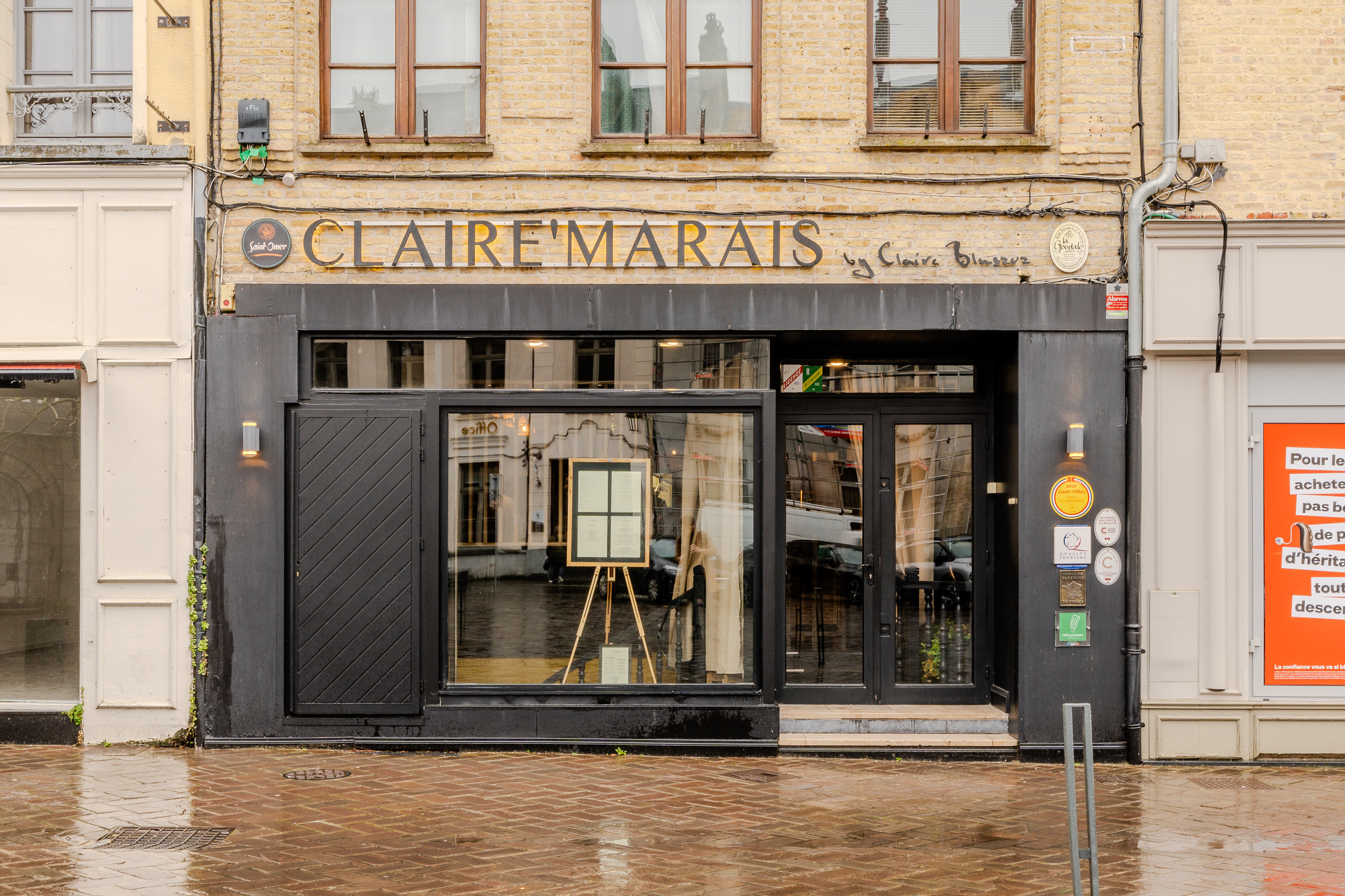 Restaurant Claire'Marais