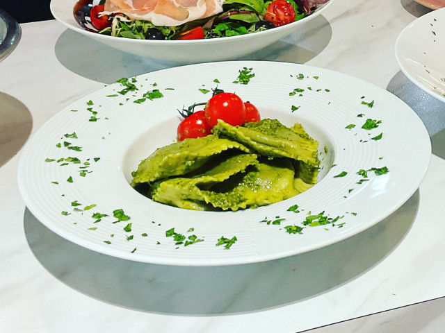 Terra d'italia restaurant logo - View nutrition facts, calories, and macros for menu items at 34 Rue Palais Grillet, 69002 Lyon, France