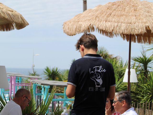 Restaurant face à la mer 