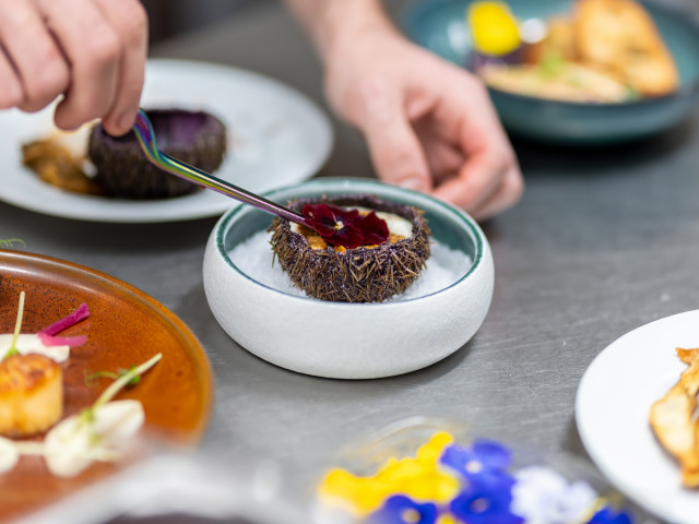 RESTAURANT TROIS FOIS M restaurant logo - View nutrition facts, calories, and macros for menu items at 77A Rue Pierre Corneille, 69003 Lyon, France