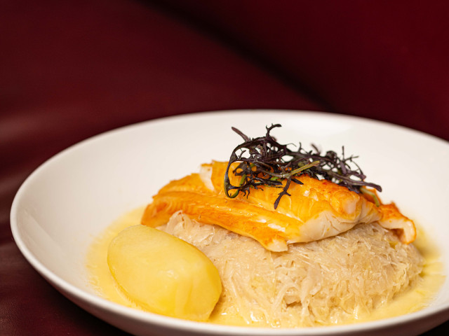 L'Alsace Filet de haddock fumé et poché