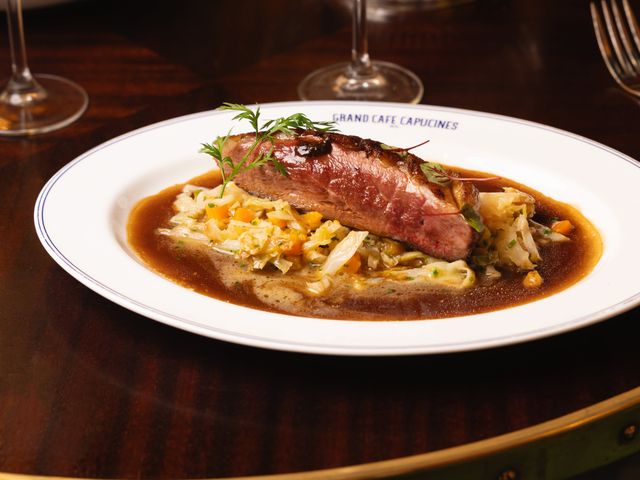 Le Grand Café Capucines Magret de canard