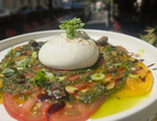 Photo TOMATES COLOREES / BURRATA / PESTO - Il était une Oie dans le Sud-ouest