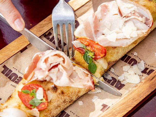 Pizzetta stracciatella