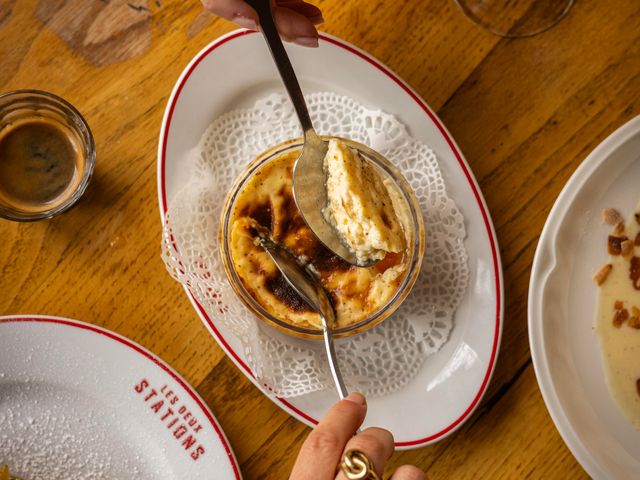 Les Deux Stations Crème caramel