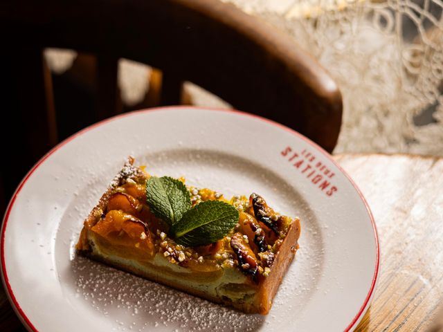 Les Deux Stations Tarte abricot-pistache