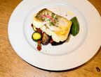 Photo Cabillaud poêlé, escalivada de légumes d'été, salsa verde - CHEZ MICHEL