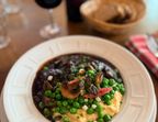 Photo Carbonnade flamande, polenta crémeuse et légume - CHEZ MICHEL