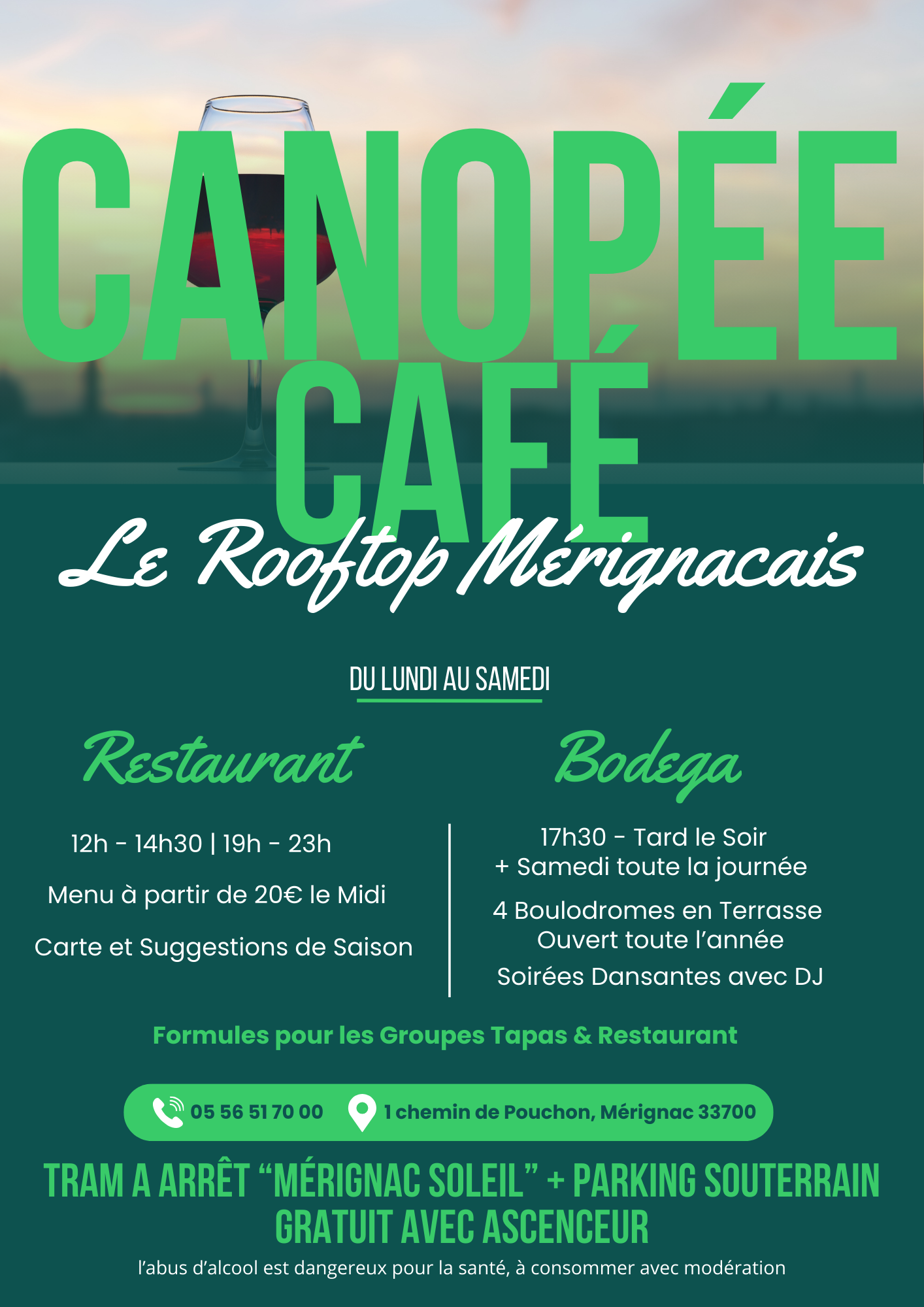 Restaurant Canopée Café