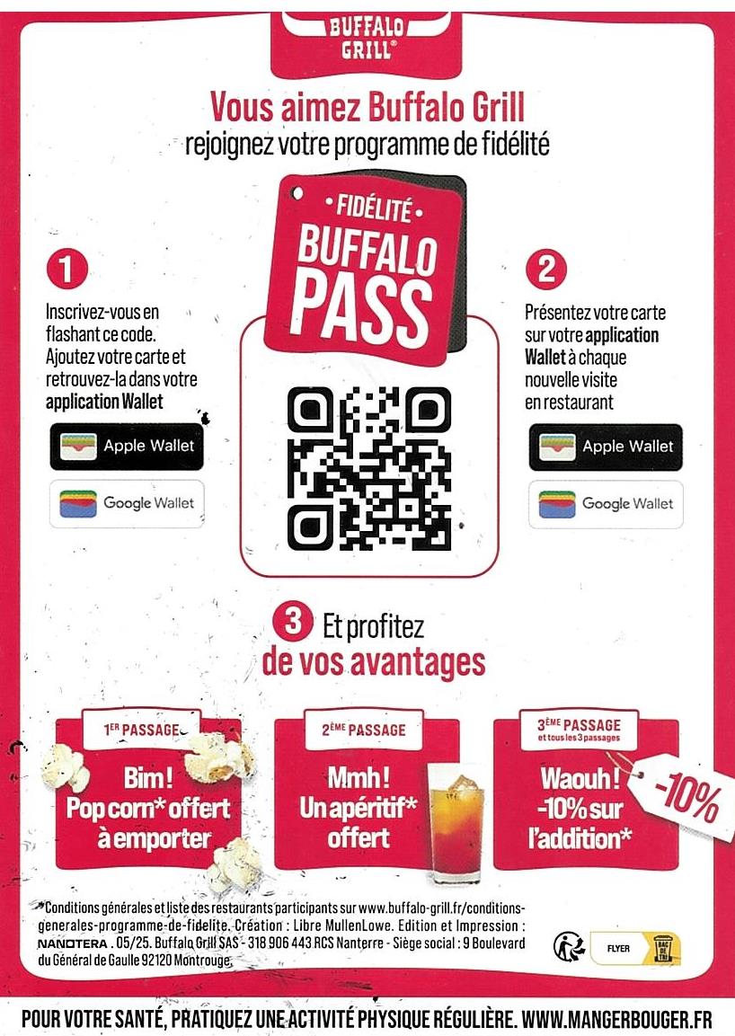 BUFFALO GRILL CHAMBERY CHAMNORD