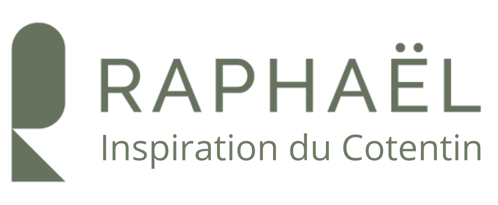 Logo Le Raphaël, inspiration du Cotentin