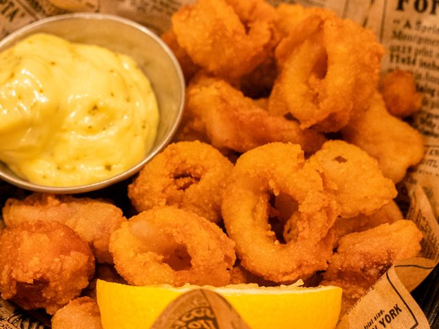 Park avenue Calamars Infarinata