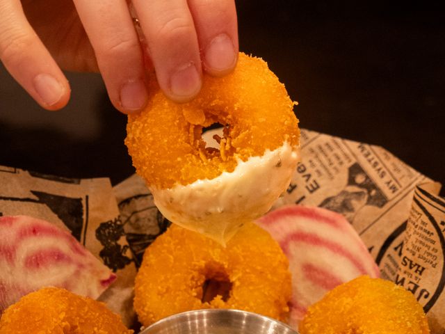 Park avenue Cheddar donuts