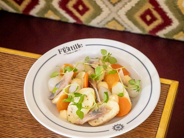 Salade de hareng fumé