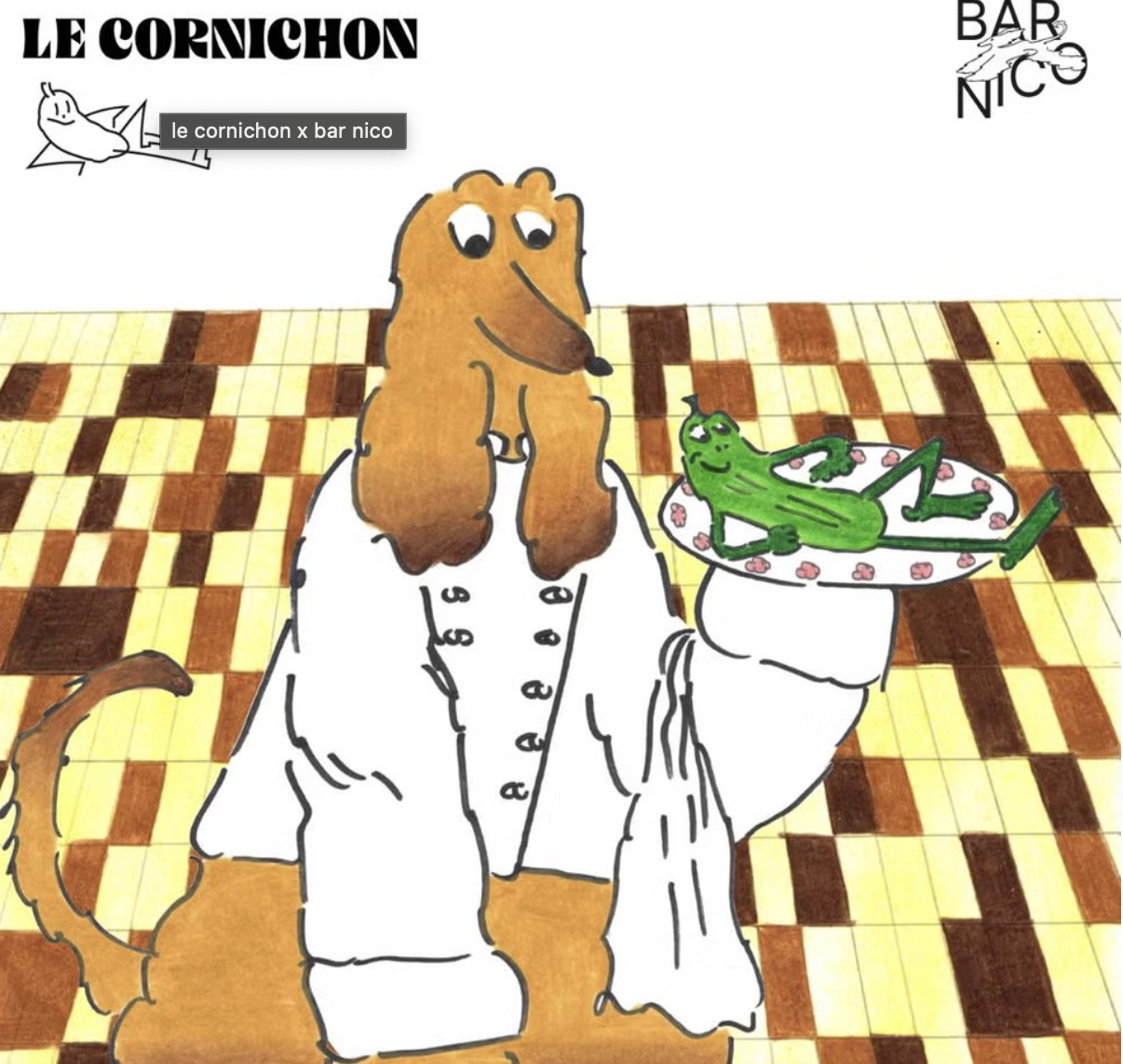 Le Cornichon - Bar - Restaurant - FDJ