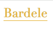 Bardele