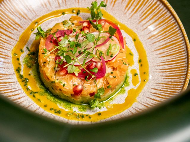 TARTARE DE SAUMON D’ÉCOSSE