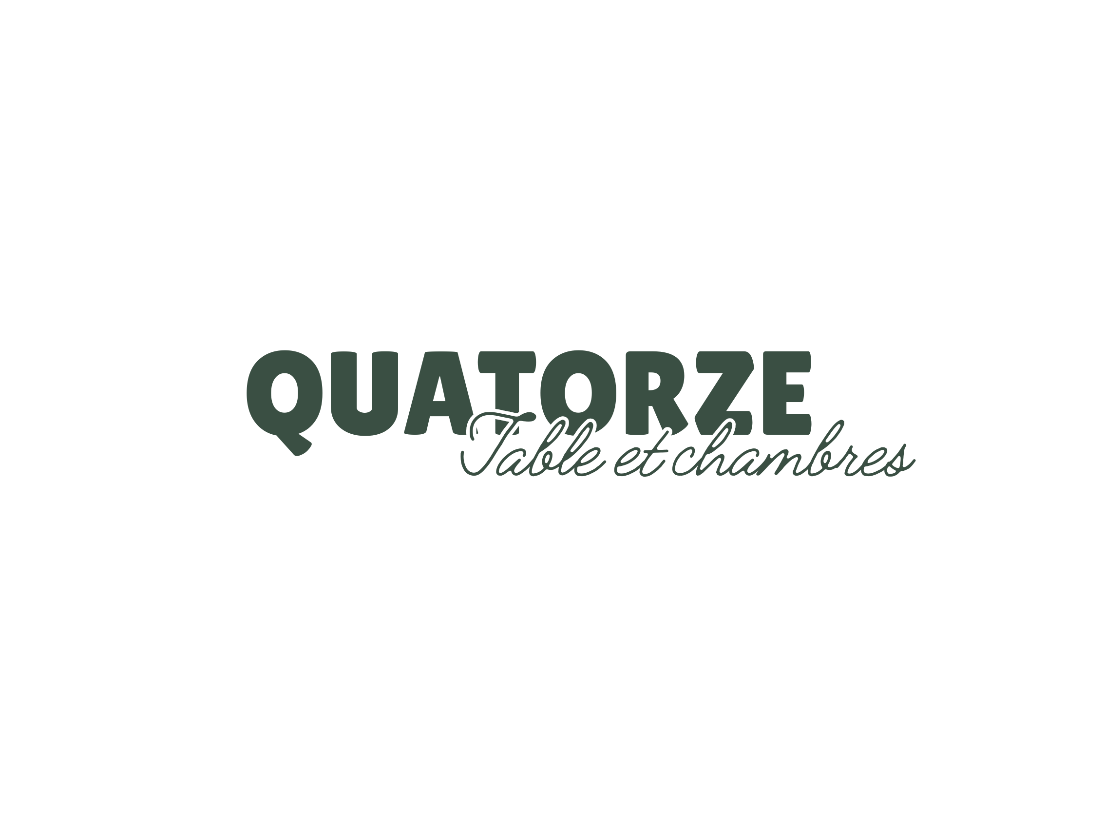 Logo Quatorze - table et chambres