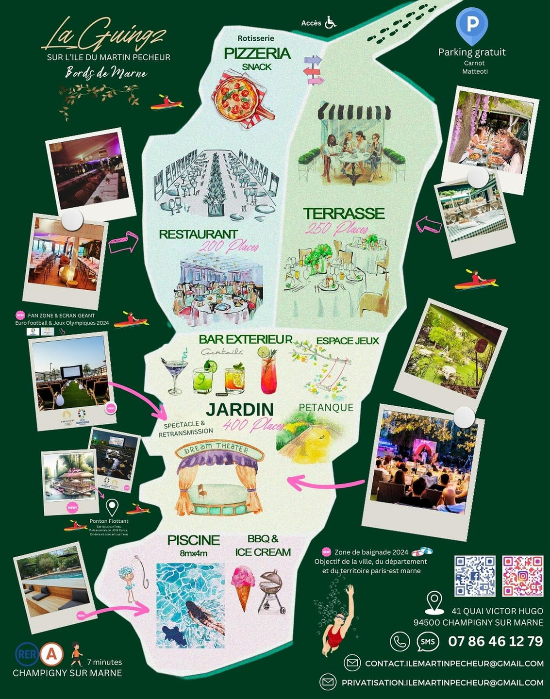 La Guinguette de l'île du Martin Pêcheur